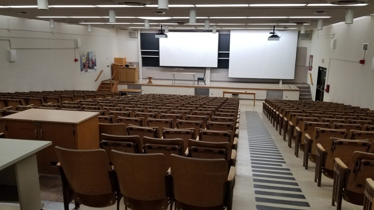 Van Vleck B102 Classroom Media Support UWMadison